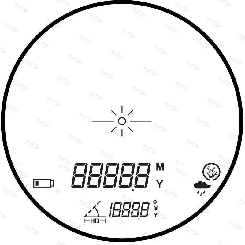 Лазерный дальномер Hawke Vantage LRF 600 High TX LCD (41201)