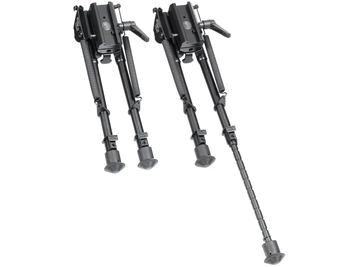 Сошки ShotTime на Weaver быстросъёмные поворотные H=23,5-36,5см