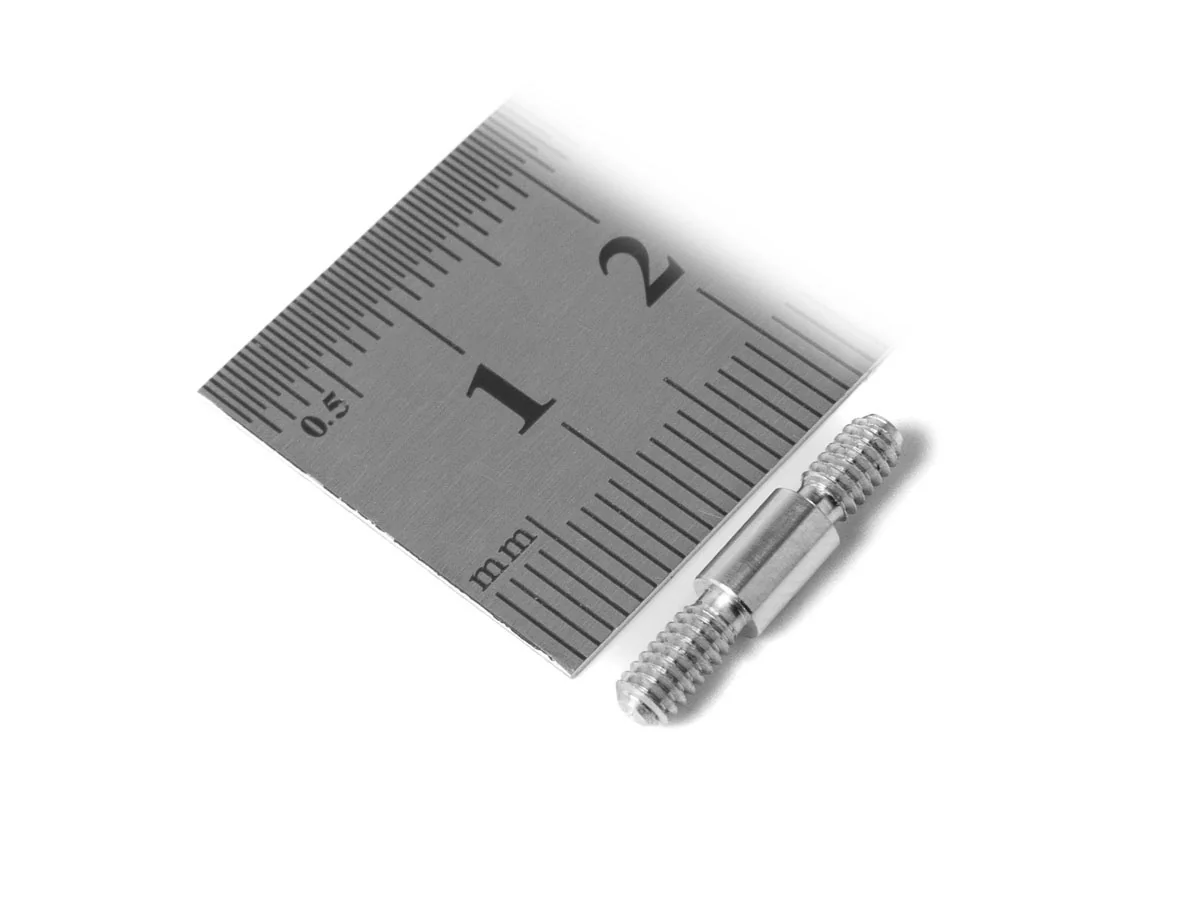 Переходник ЧИСТОGUN - дюраль, папа/папа, резьба дюймовая 5/40 на 5/40 к шомп. Dewey 17/20C,Tipton17-