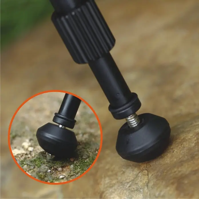 Сошки Vanguard EQUALIZER 1QS, складн.- длина 260(полн.),180(слож.), алюм., на антабку и Weaver