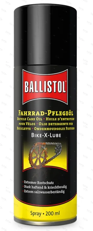 Масло для велосипедных цепей Ballistol Bike-X-Lube спрей 200мл