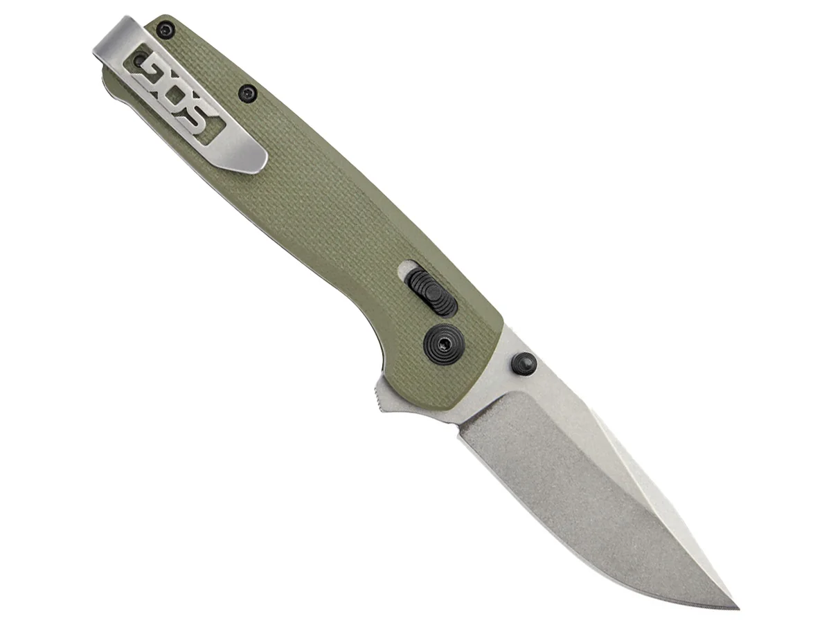 Нож складной SOG Terminus XR G10 Olive Drab, сталь D2, рукоять G10