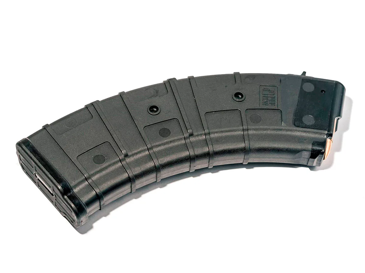 Магазин Pufgun На Впо-136/Ак/Акм/Сайга (С Сухарем), 7,62Х39, 30 Патронов, Полимер, Возм. Укорочения,
