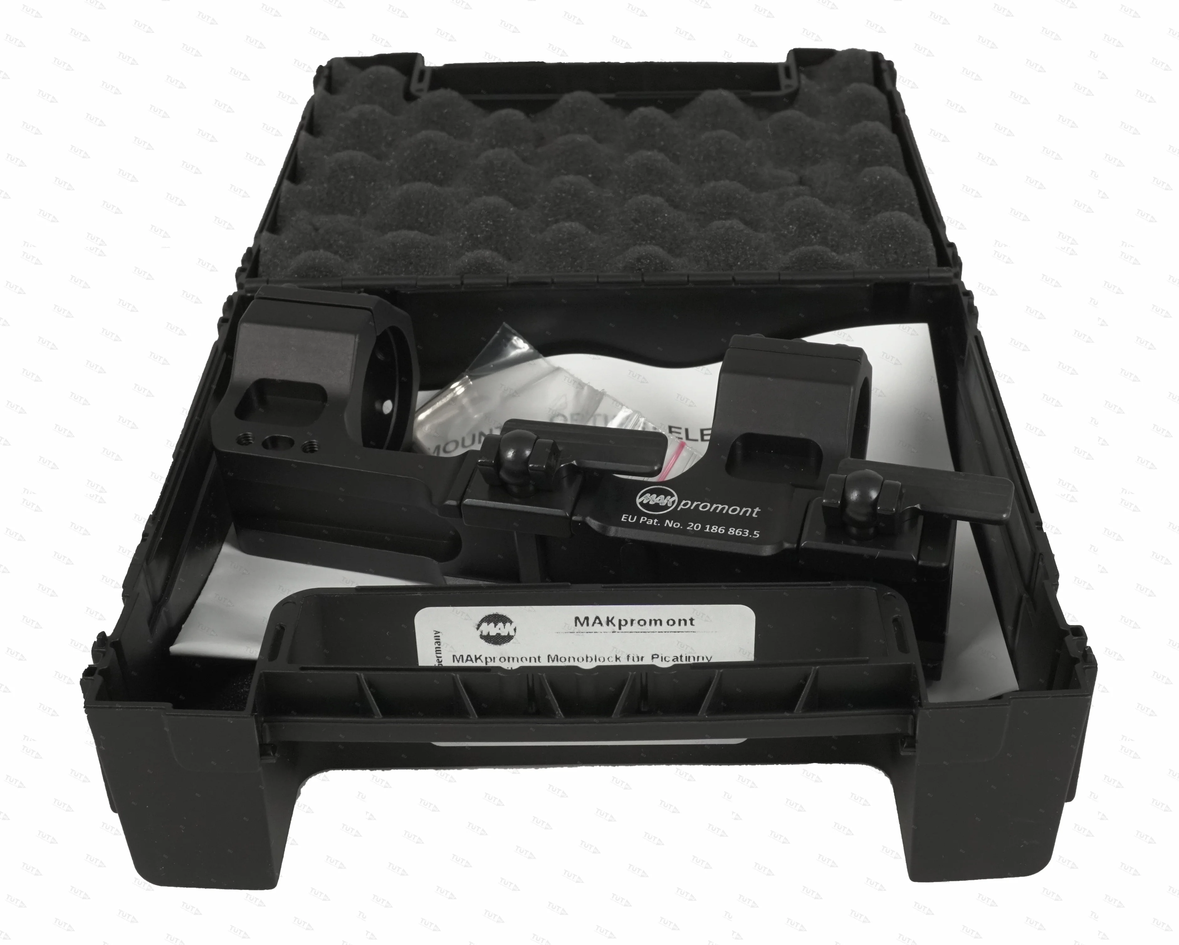 Быстросъемный тактический кронштейн с выносом MAKpromont на Picatinny, 30 мм, BH=23