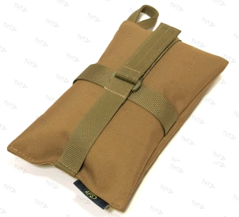 Подушка стрелковая APS увеличенная (легкий наполнитель), цвет койот