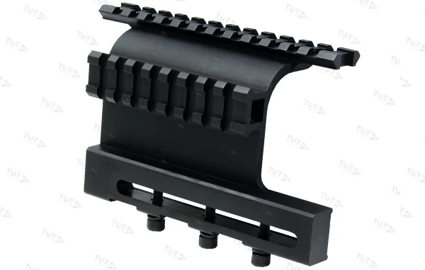Кронштейн UTG боковой с 2-мя планками Weaver на Тигр, Сайгу, Вепрь