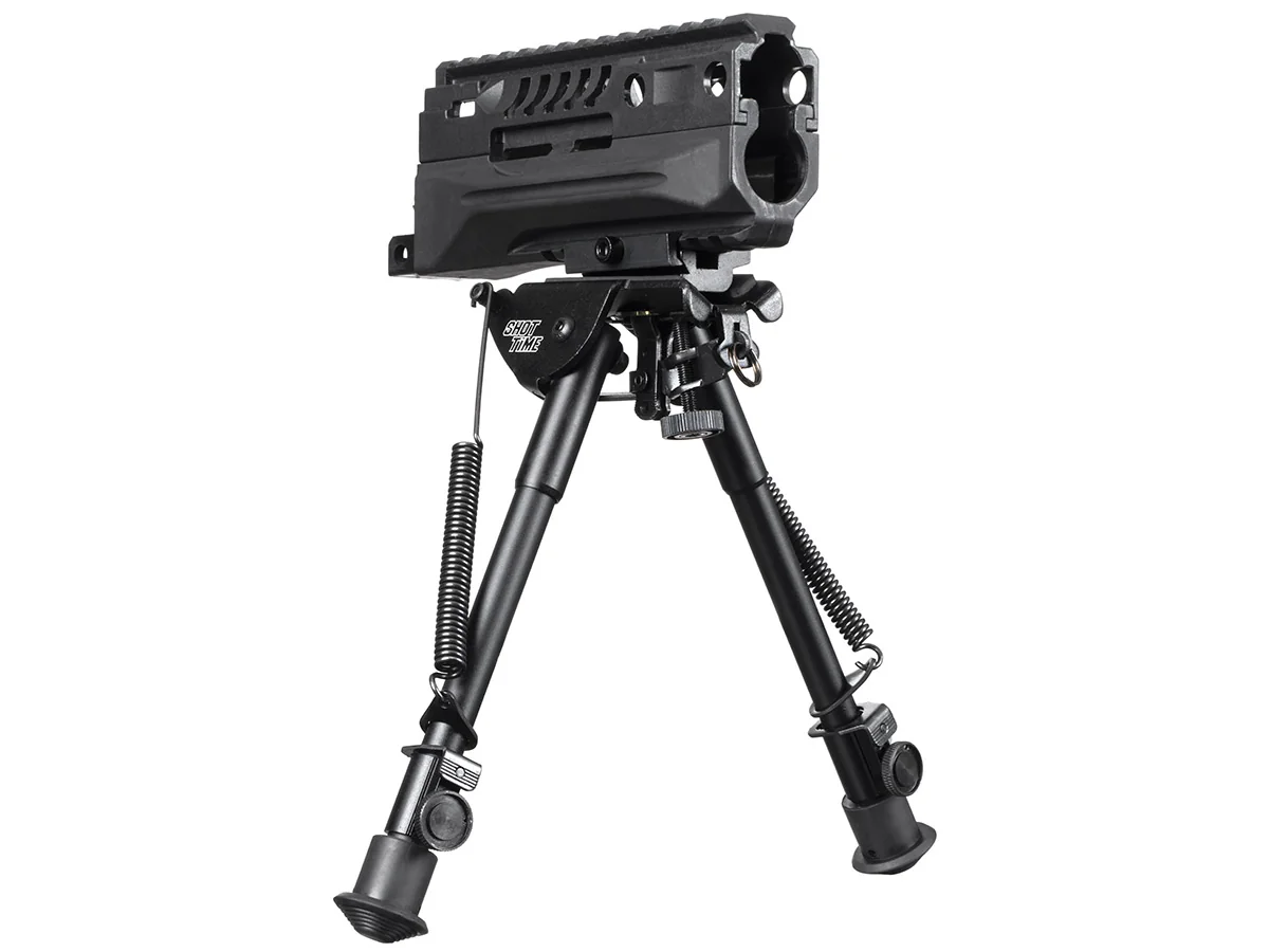 Сошки ShotTime на антабочный винт без качалки H=18,7-29,3см