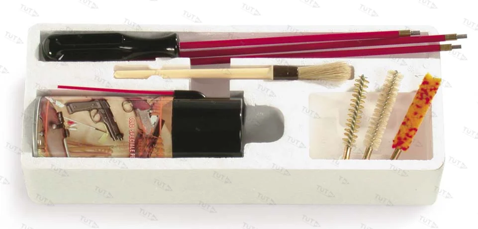 Набор для чистки (с маслом 125мл) калибра 5,6мм, мет/пласт. шомпол Stil Crin 122/5,6