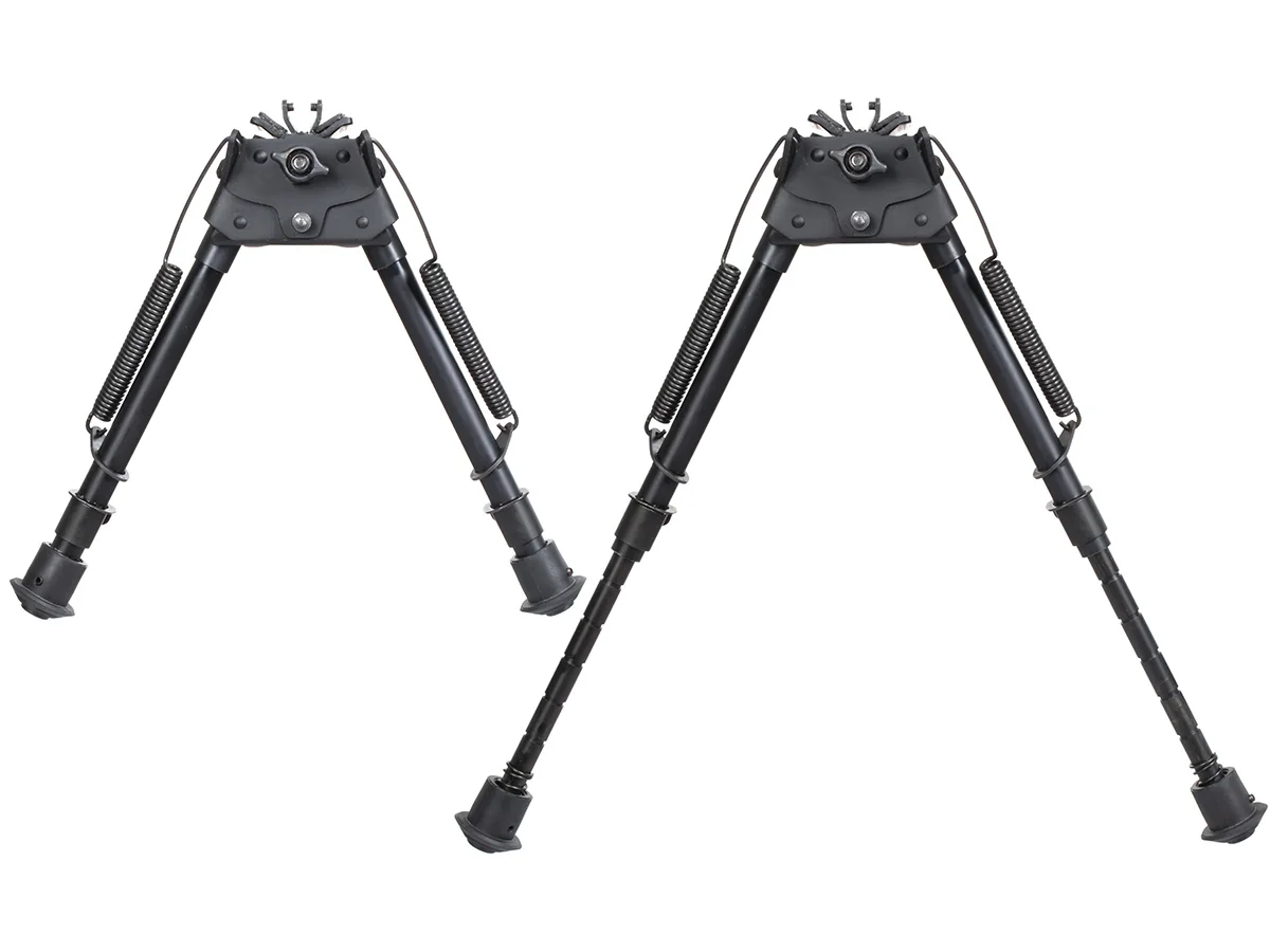 Сошки ShotTime на антабочный винт с качалкой 5 позиций H=20-28см