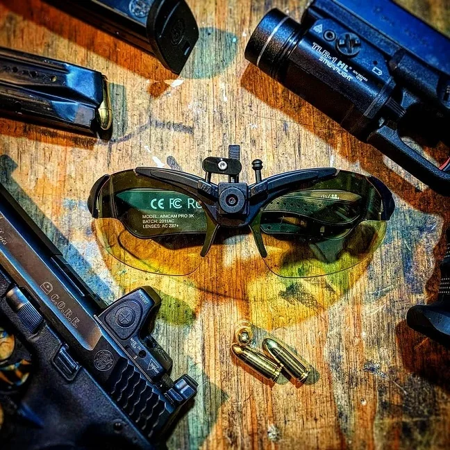 Очки с камерой AimCam Pro3K Fully Loaded Kit (Black)