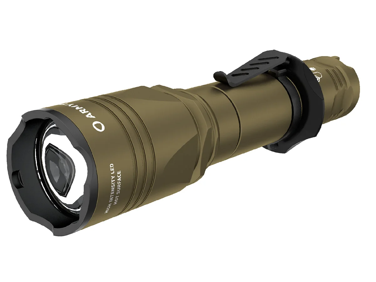 Фонарь ARMYTEK DOBERMANN PRO MAGNET USB OLIVE (Теплый свет)