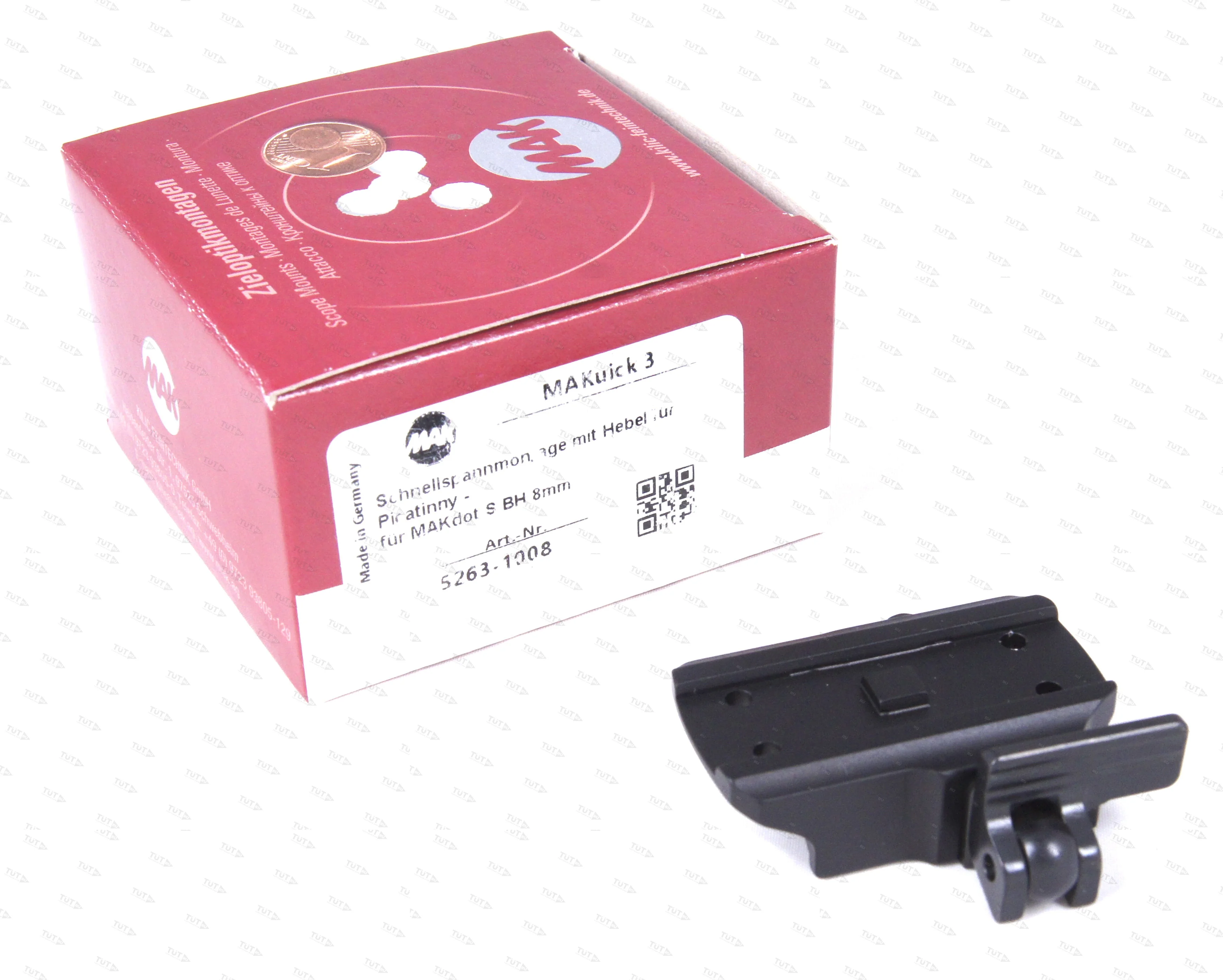 Быстросъемный кронштейн MAKuick V.3 для установки MAKdot S/ Aimpoint Micro на Picatinny (5263-1008)