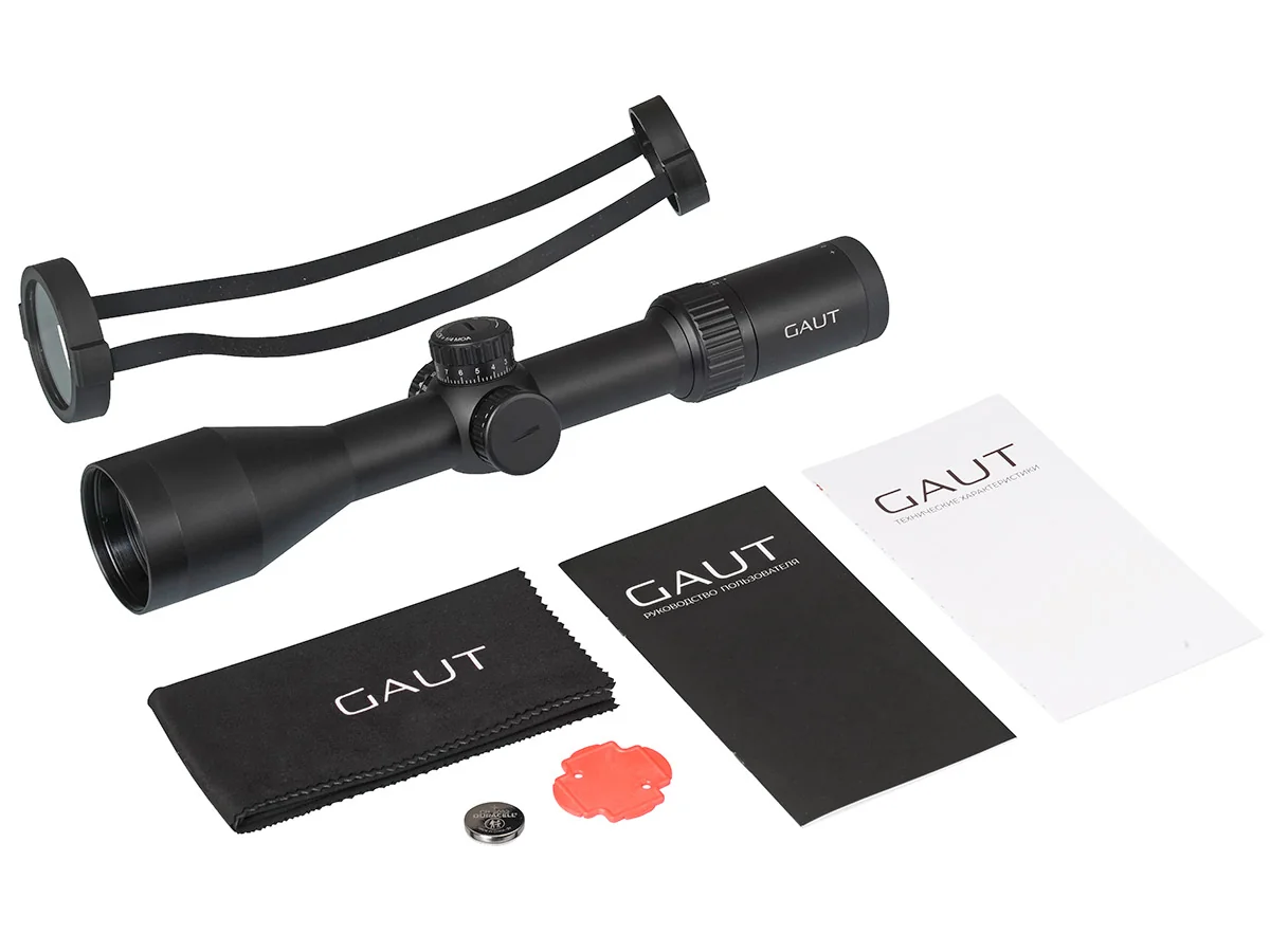 Прицел Gaut Nephrite 2.5-10x50, сетка 61 (Half MD)