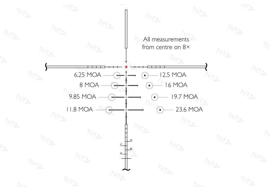 Оптический прицел Hawke Sidewinder 8-32x56(SR Pro)
