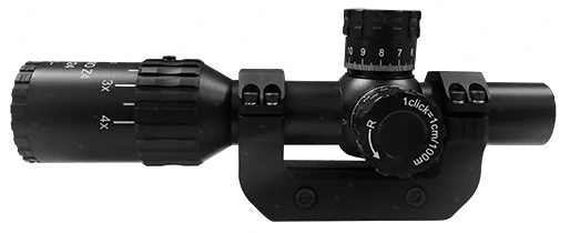 Прицел BelOMO Z4 1-4x24 (сетка Mil-Hash) с подсветкой