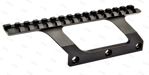 Боковой кронштейн Роза ветров Гюрза планка Weaver на СКС, Архар