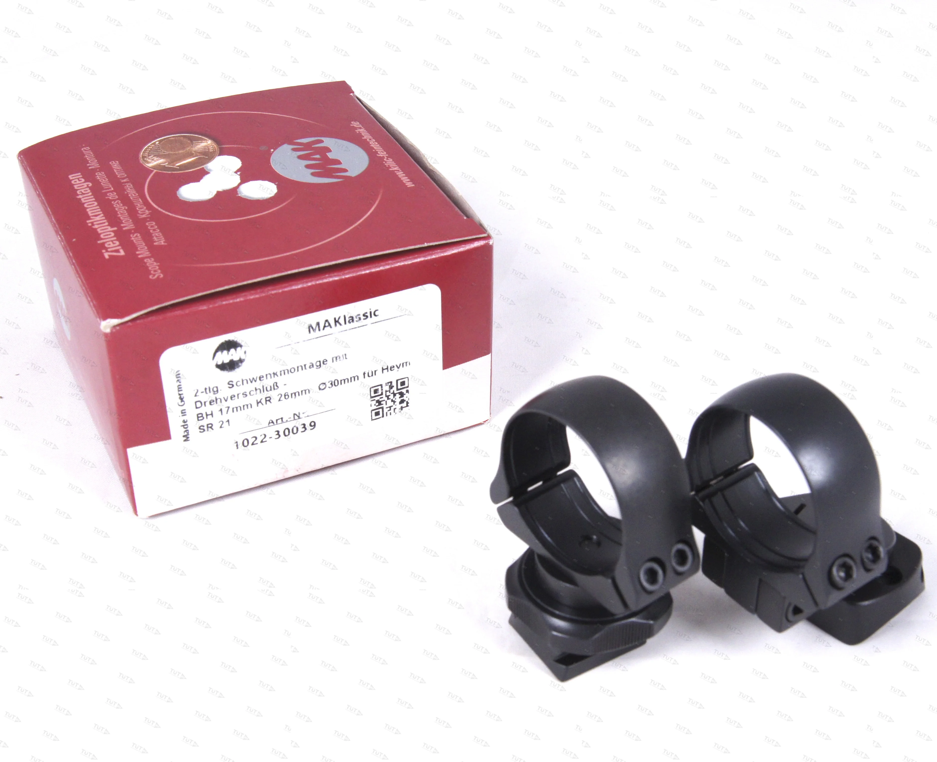 Поворотный кронштейн MAK на Heym SR21, кольца 30 мм (1022-30039)