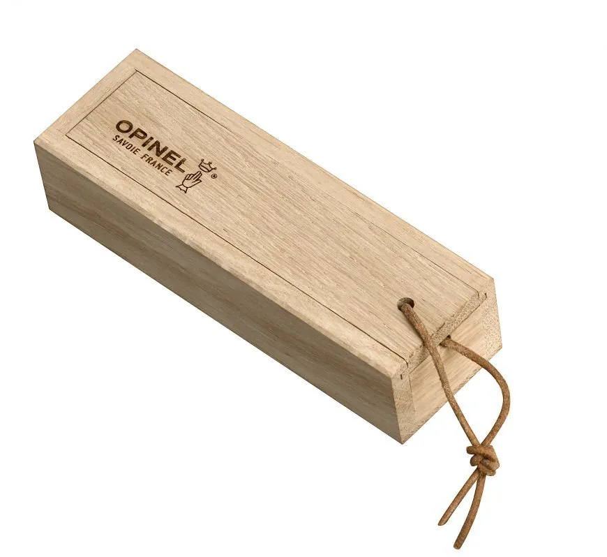 Нож складной Opinel Ellipse 08, нержавеющая сталь, африканское дерево