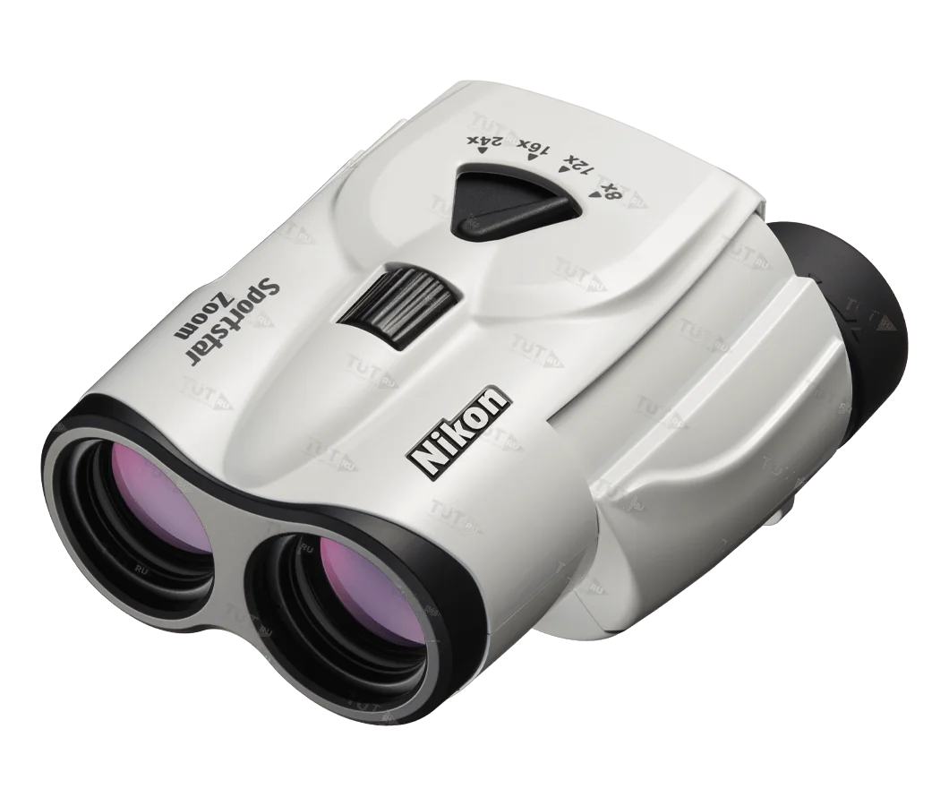Бинокль Nikon SPORTSTAR ZOOM 8-24x25 white