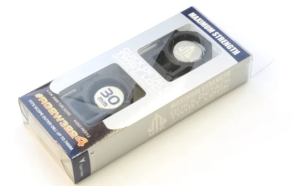 Кольца Leapers UTG 30 мм быстросъемные на Weaver с винтовым зажимом, высокие 2 винта