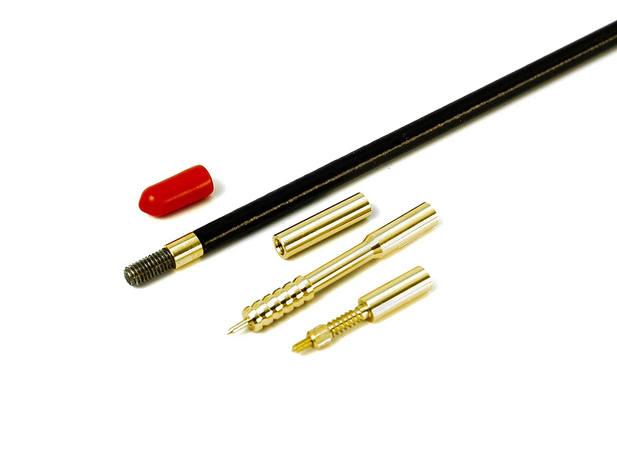 Шомпол ЧИСТОGUN с покрытием, .27-.34 кал. (6мм), L=60см.