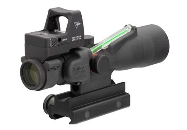 Прицел TRIJICON ACOG 3x30 Scope, 3.25 MOA RMR Sight, TA60 Flattop Mount Dual Ill. Green Horseshoe/Do