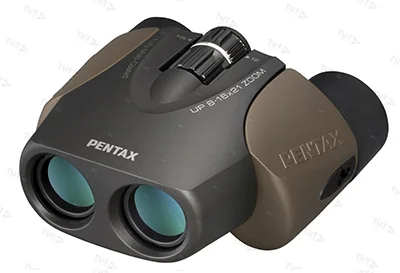 Бинокль PENTAX UP 8-16x21 Brown