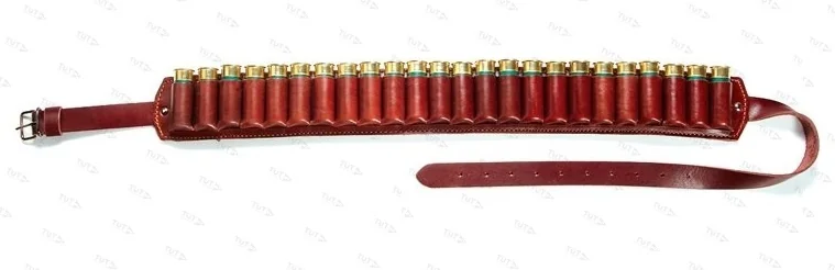 Патронташ открытый ПФ Вектор П-44 (кожа)