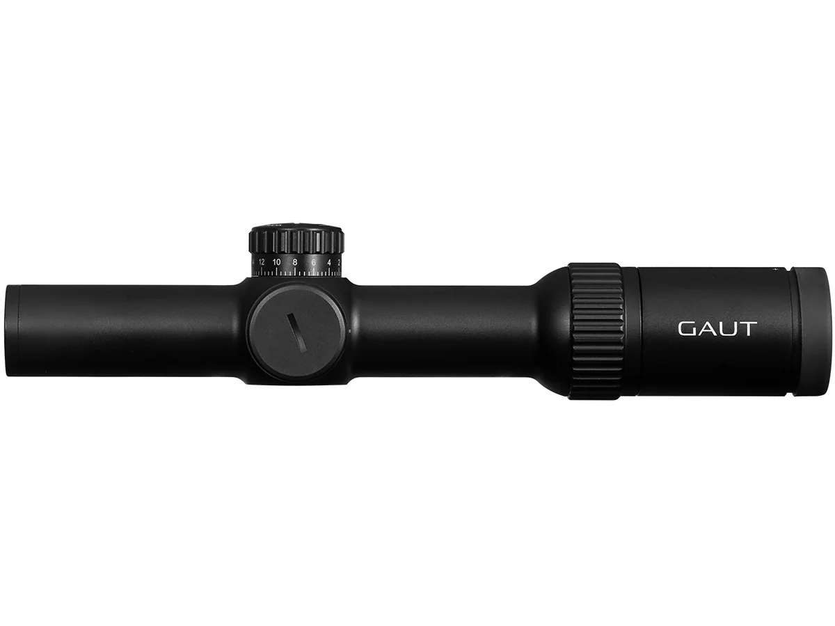 Прицел Gaut  Obsidian 1-8x24, сетка X2, подсветка точки