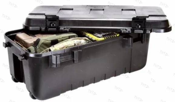 Бокс Plano Sportsman's Trunk Large для снаряжения с колесиками (цвет Black (черный))