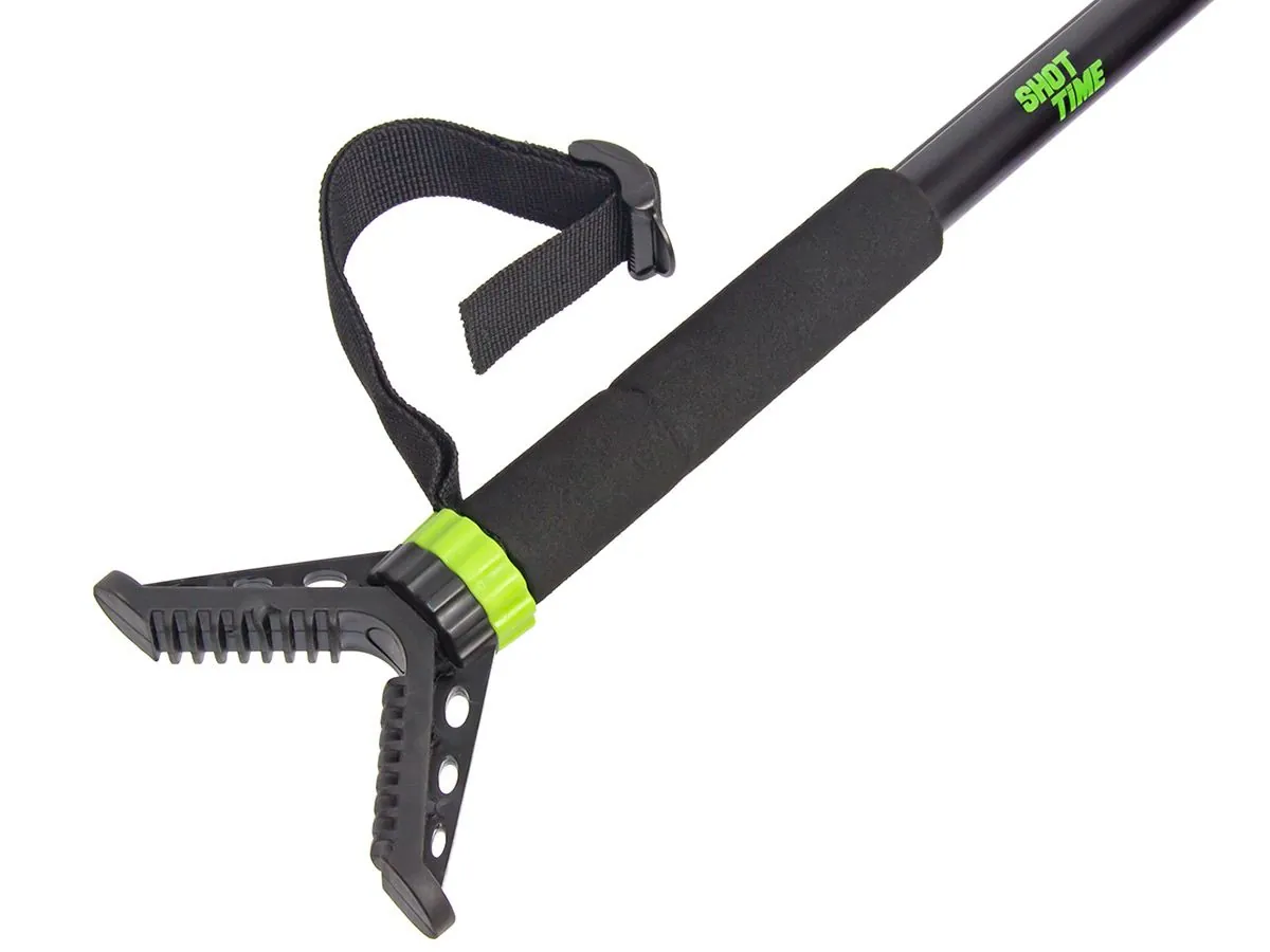 Опора ShotTime, монопод, 82-175см, V-образный упор 360, чёрная, 300г