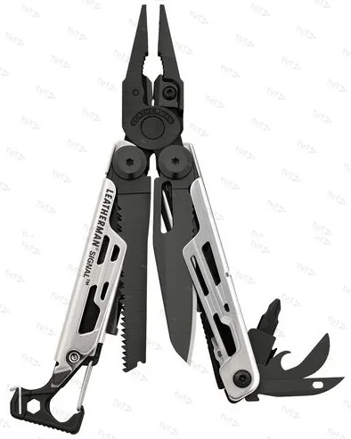 Мультитул LEATHERMAN Signal серебристо-чёрный