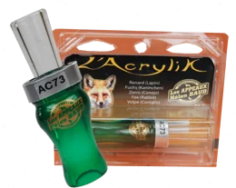 Манок духовой Helen Baud FOX (imitation rabbit) (Лиса. Имитация зайца) Акрил