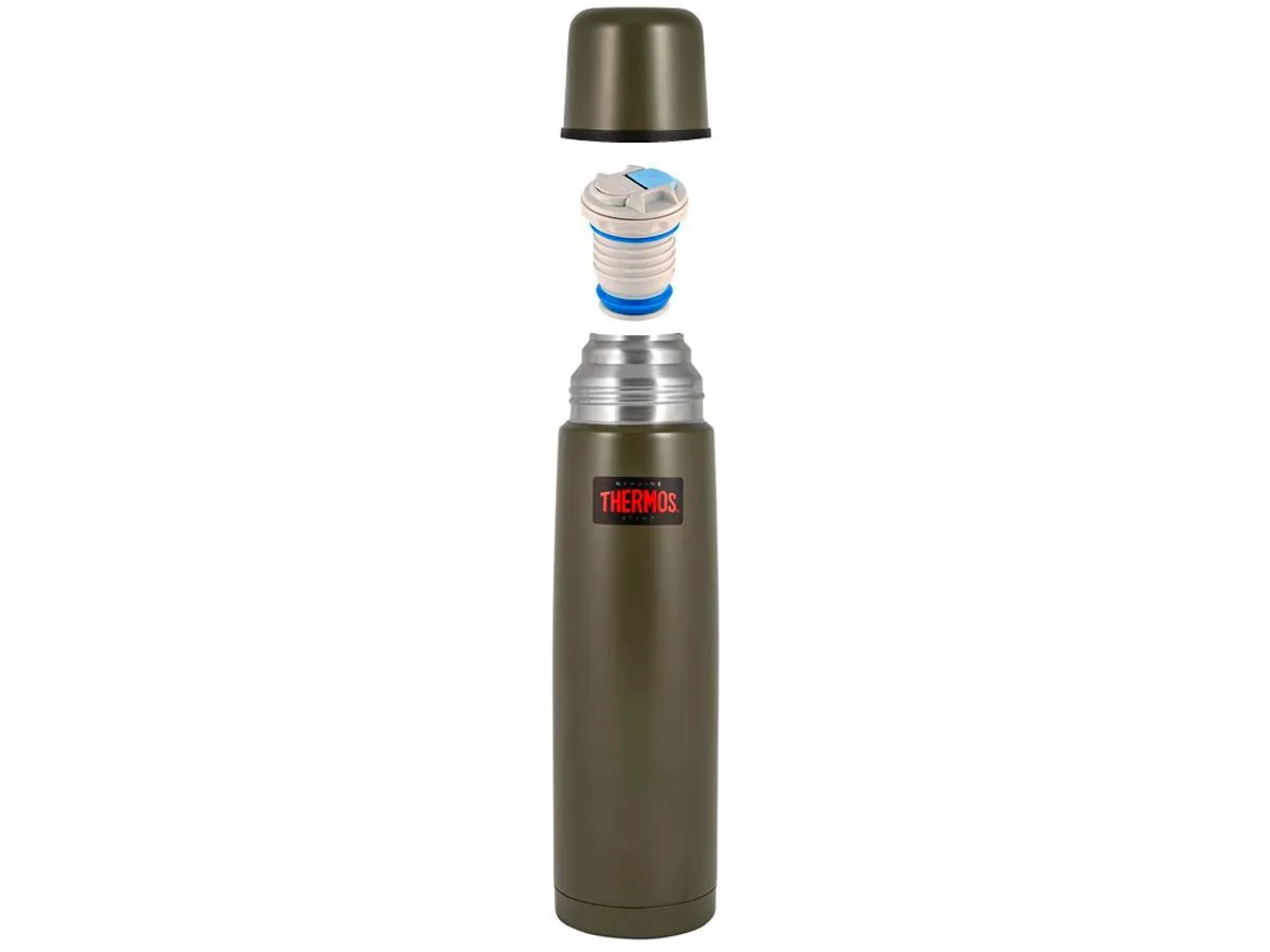 Термос для напитков THERMOS FBB-1000 AG 1L, Army Green