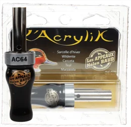 Манок Helen BAUD акриловый на чирка-свистунка (самец)