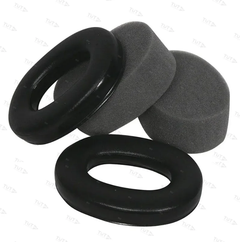 Набор Сменных Индивидуальных Гигиенических Обтюраторов Для Наушников 3М™ Peltor™ Optime Iii, Чёрные