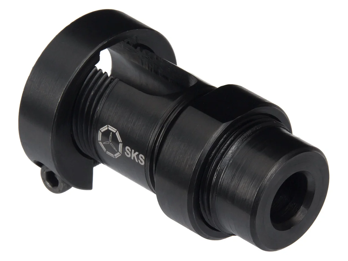 Переходник Вектор-7,62 VR-SKS на ствол СКС, резьба М24х1,5, сталь