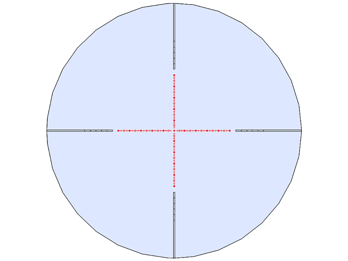 Прицел Konus Absolute 5-40x56 (сетка 1/2 MilDot) с подсветкой