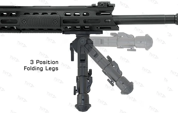 Сошки Leapers UTG TL-BPM02 для установки на M-Lok, 14-18см (360°)