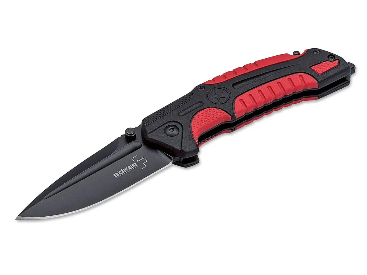 Нож складной Boker Plus Savior, сталь 12С27, рукоять FRN