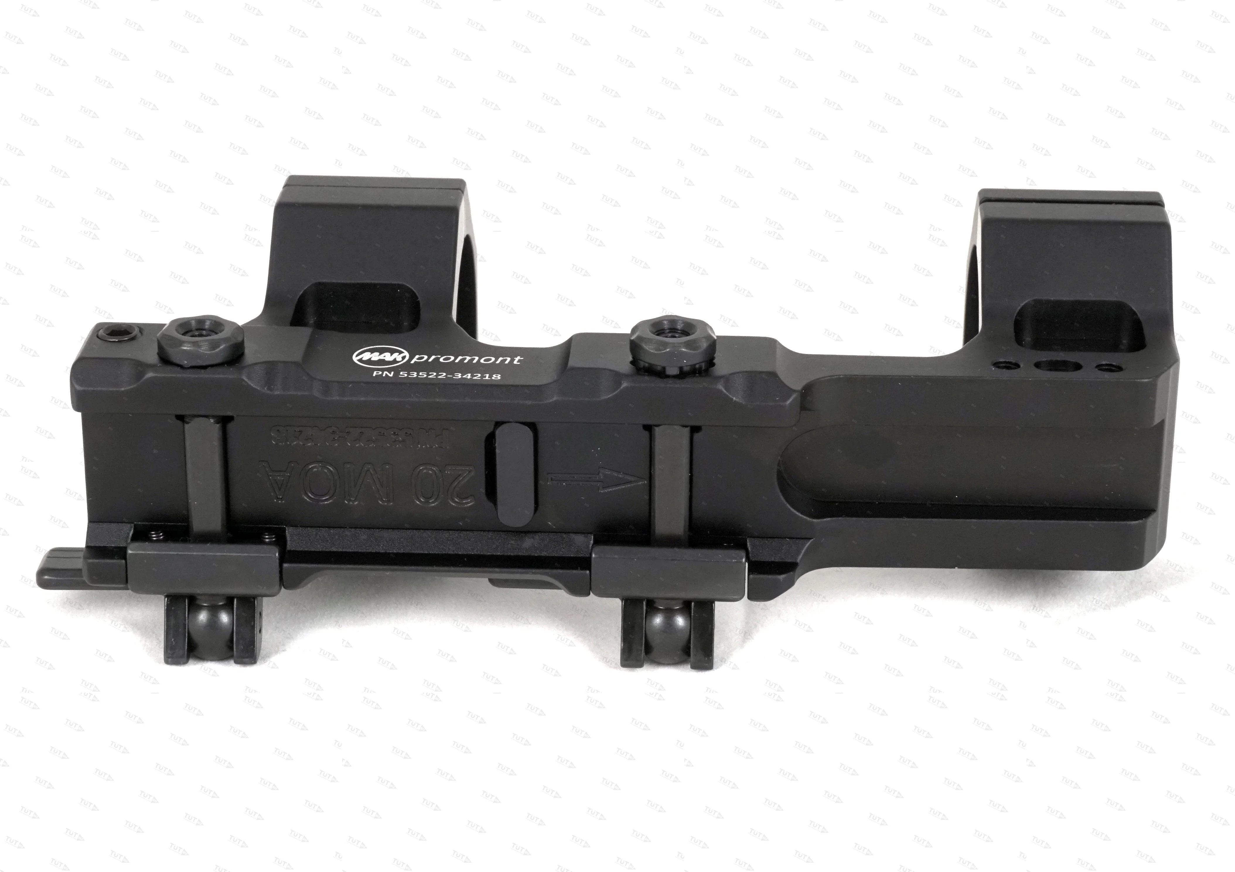 Быстросъемный тактический кронштейн с выносом MAKpromont на Picatinny, 34 мм, BH=23, 20MOA