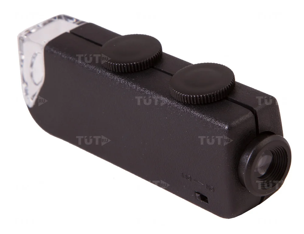 Микроскоп карманный Bresser 60x–100x со светодиодной подсветкой