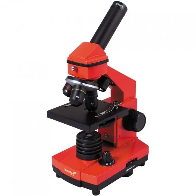 Микроскоп Levenhuk Rainbow 2L PLUS (Апельсин)