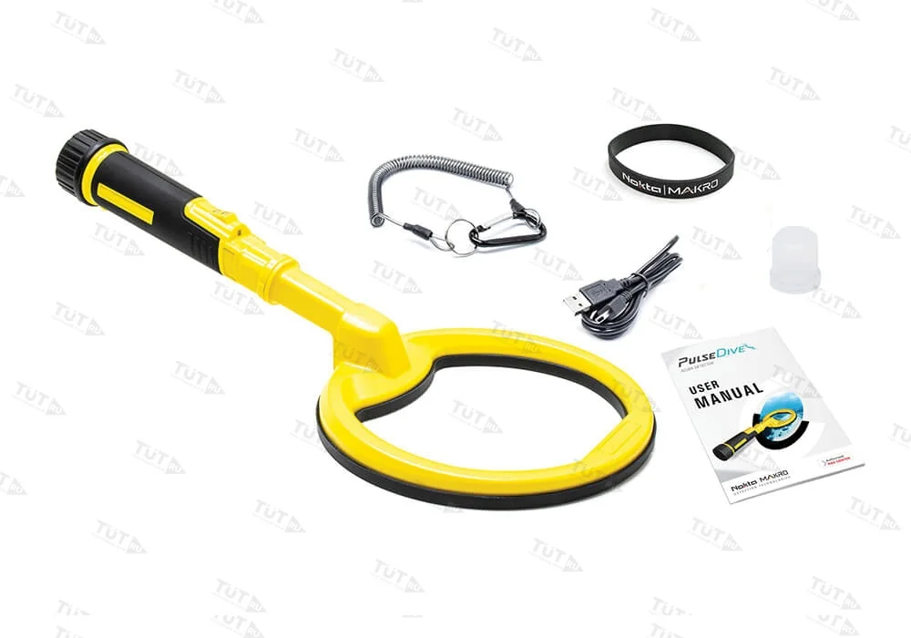 PulseDive Scuba 8\" металлоискатель (желтый)