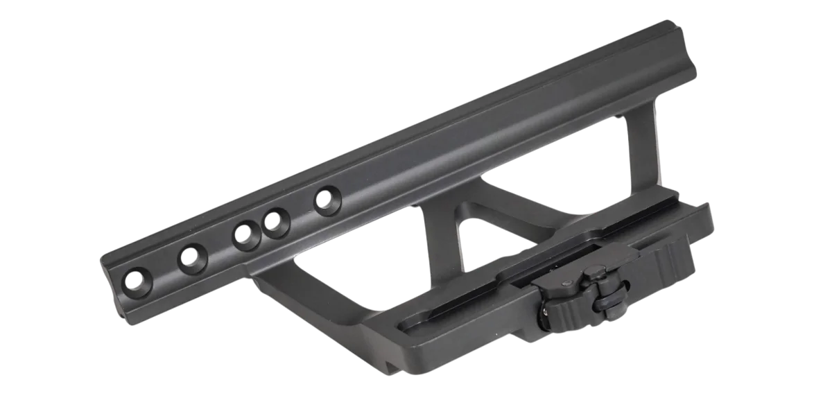 Быстросъемный боковой кронштейн ARKON с планкой weaver на Сайга/АК с выносом  / Аркон с планкой вивер на Сайга или АК