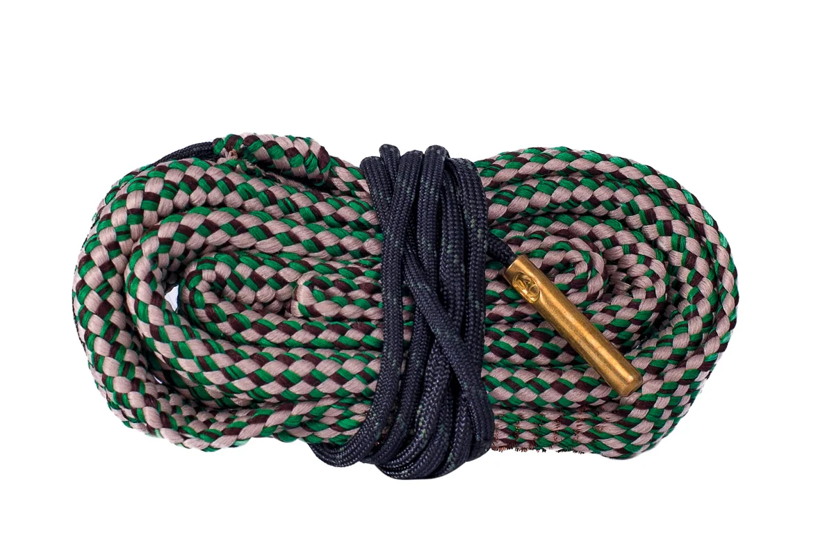 Гибкая змейка CleaningCord от ShotTime, калибр .30 (7,62 мм), с бронзовым ершом, шнур 76 см