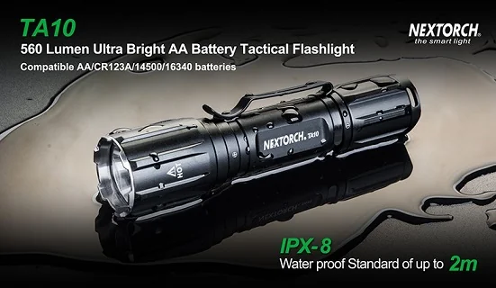 Фонарь Nextorch TA10 тактический, 560 люмен