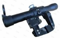 Прицел ПОСП 4x24 с подсветкой (установка на Сайга, Вепрь / сетка №6 / 4x24ВМ)