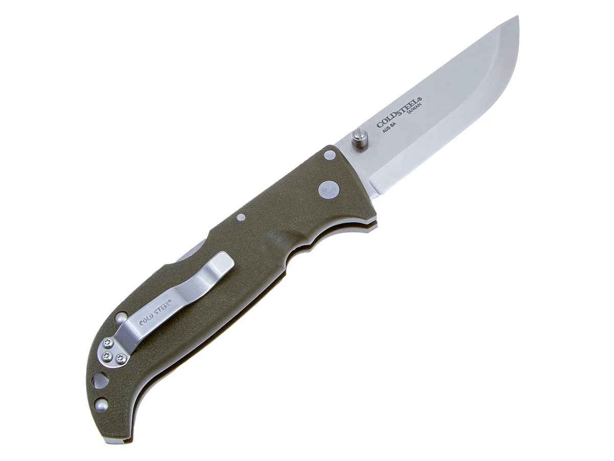Нож складной Cold Steel Finn Wolf OD Green, сталь AUS8A, Griv-Ex