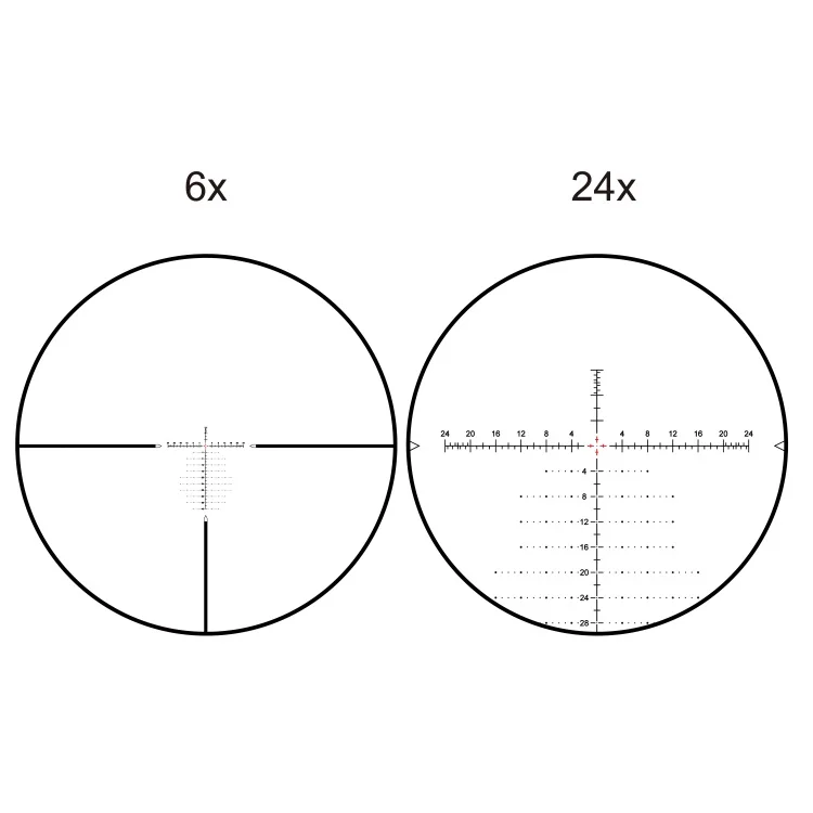 Оптический прицел Vector Optics TAURON 6-24x50 HD MOA FFP / Вектор Оптикс Таурон
